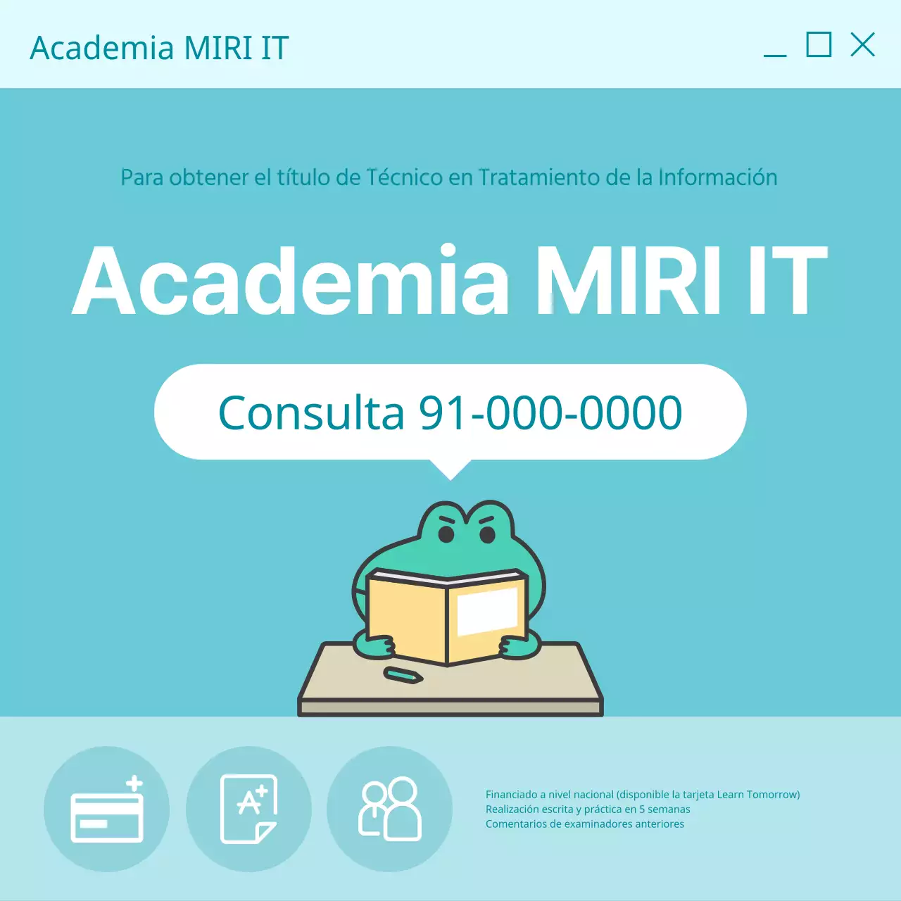 Promocione los cursos de certificación de moda con un fondo azul claro