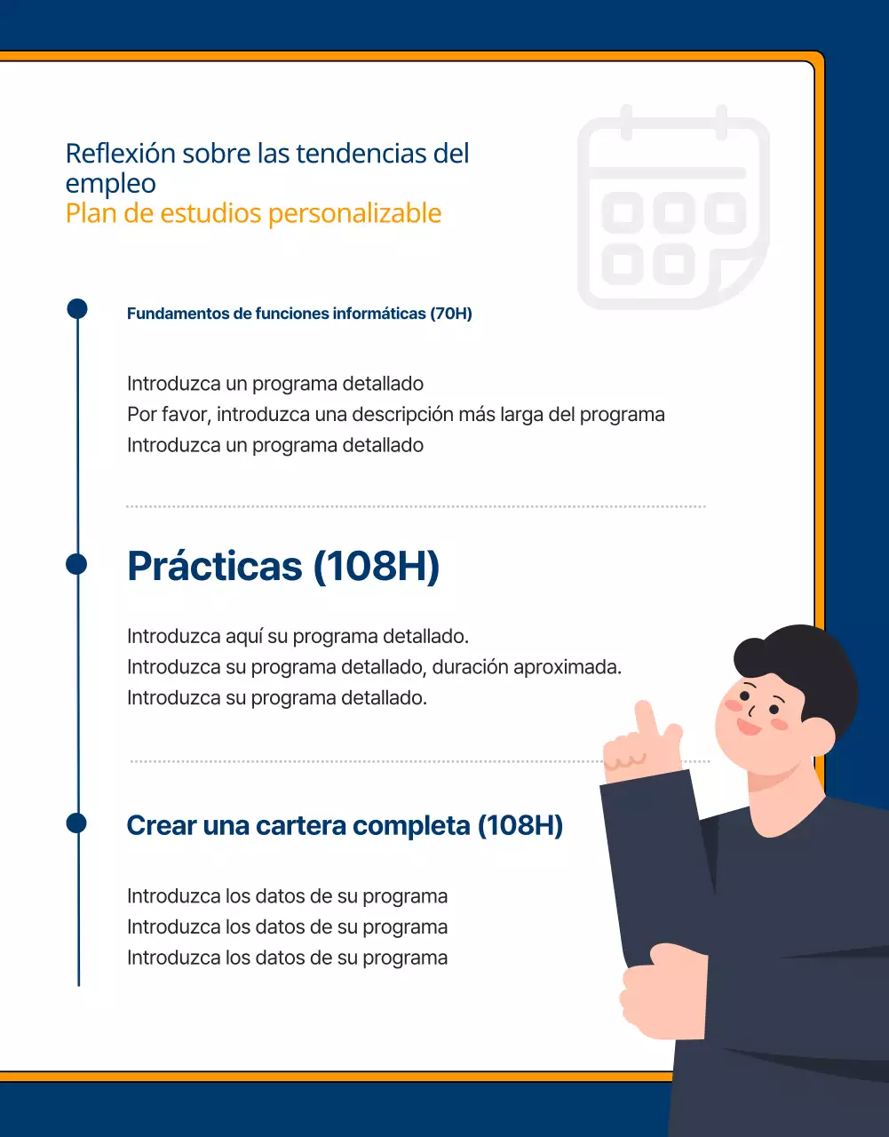 Promover una academia azul marino de empleo juvenil