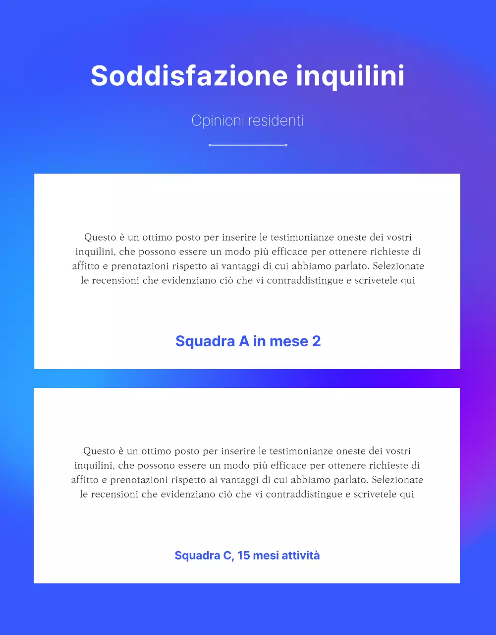 Promuovere il moderno spazio ufficio condiviso di Blue