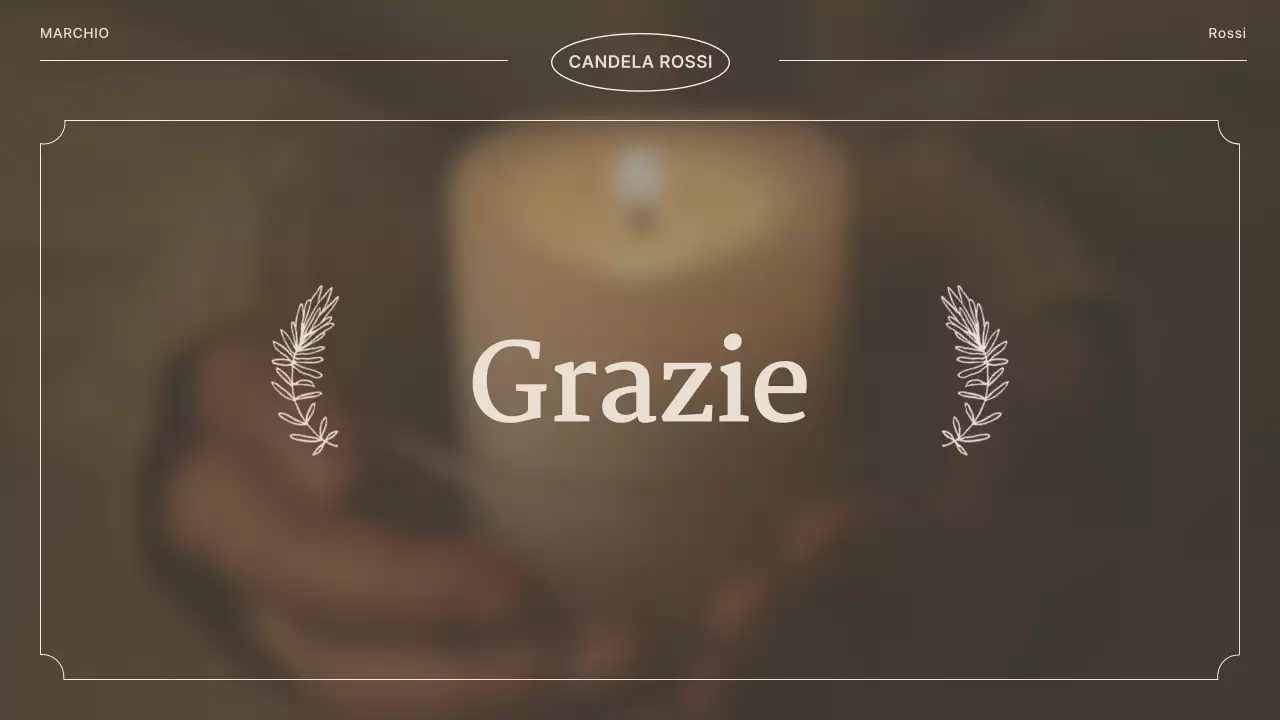Guida ai laboratori di candele vintage in marrone e verde