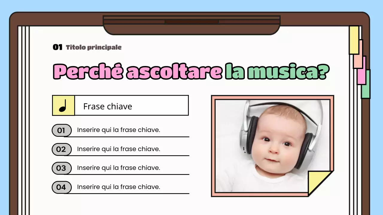 I benefici del giallo e del rosa Risorse per le lezioni di musica