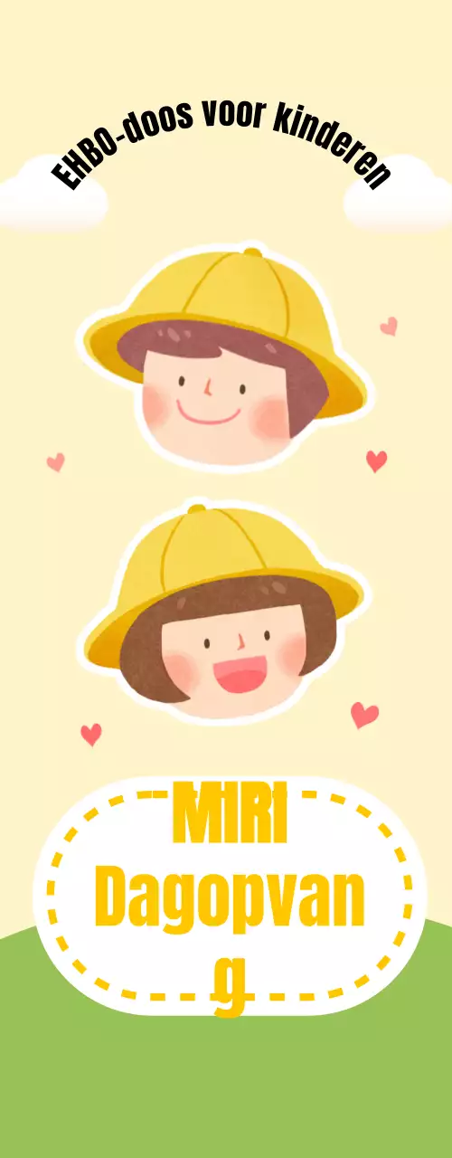 Ontwerp voor kinderkamer met schattige kinderillustraties