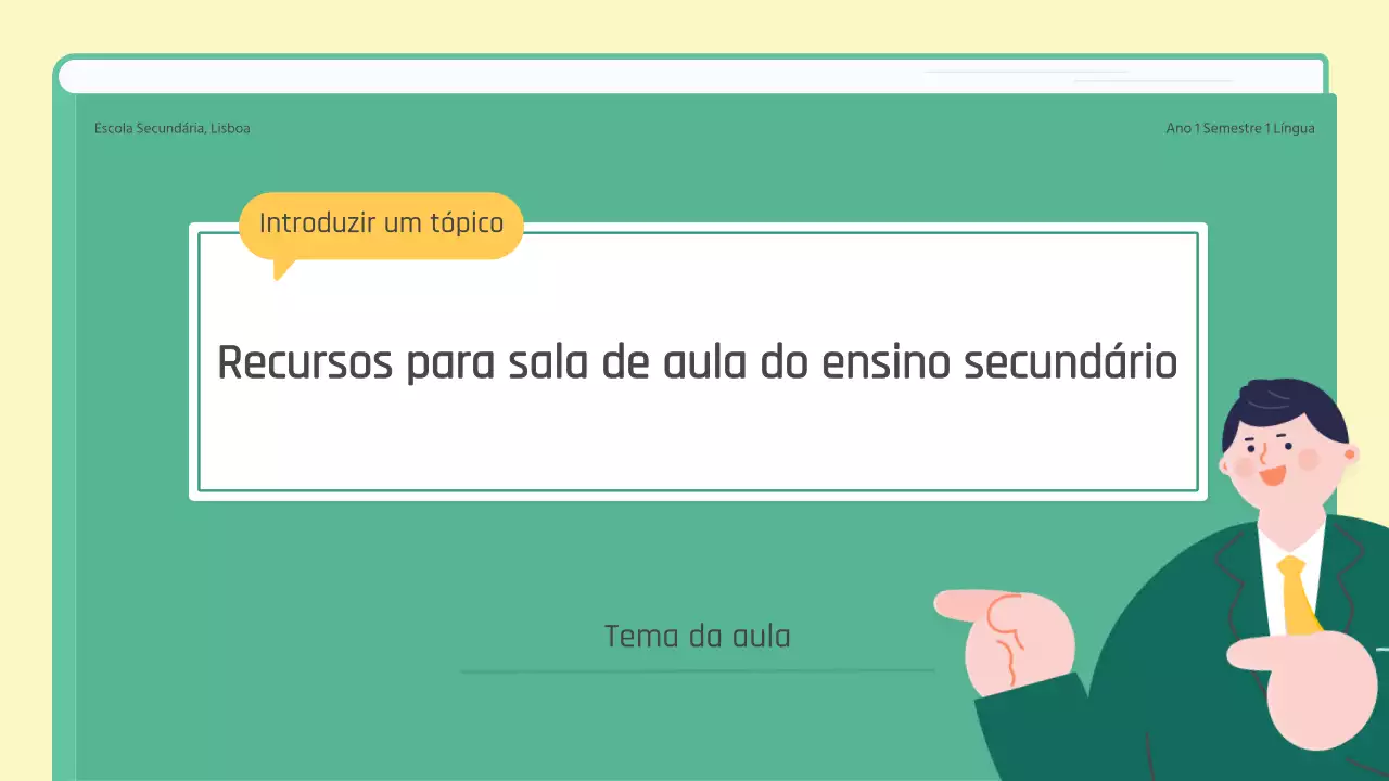 Uma lição concetual do livro verde e amarelo para expressões idiomáticas coreanas do ensino secundário