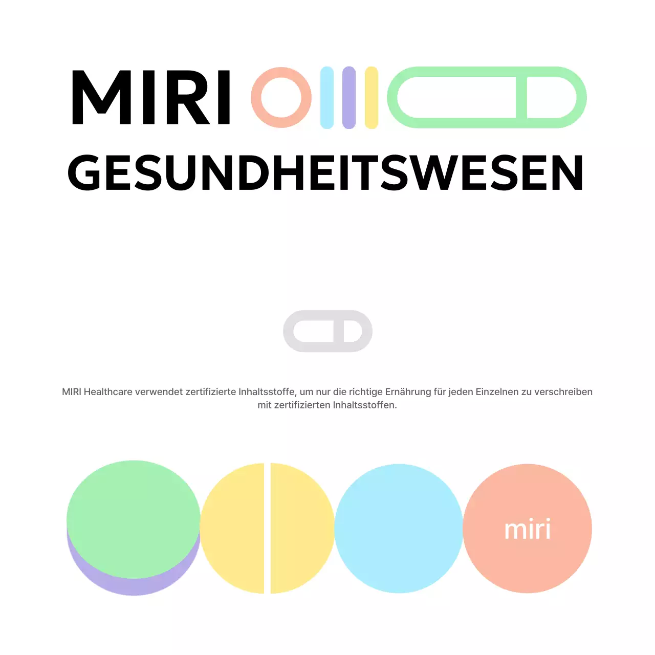 Logo einer Nutrazeutika-Marke mit gesunder Ausstrahlung