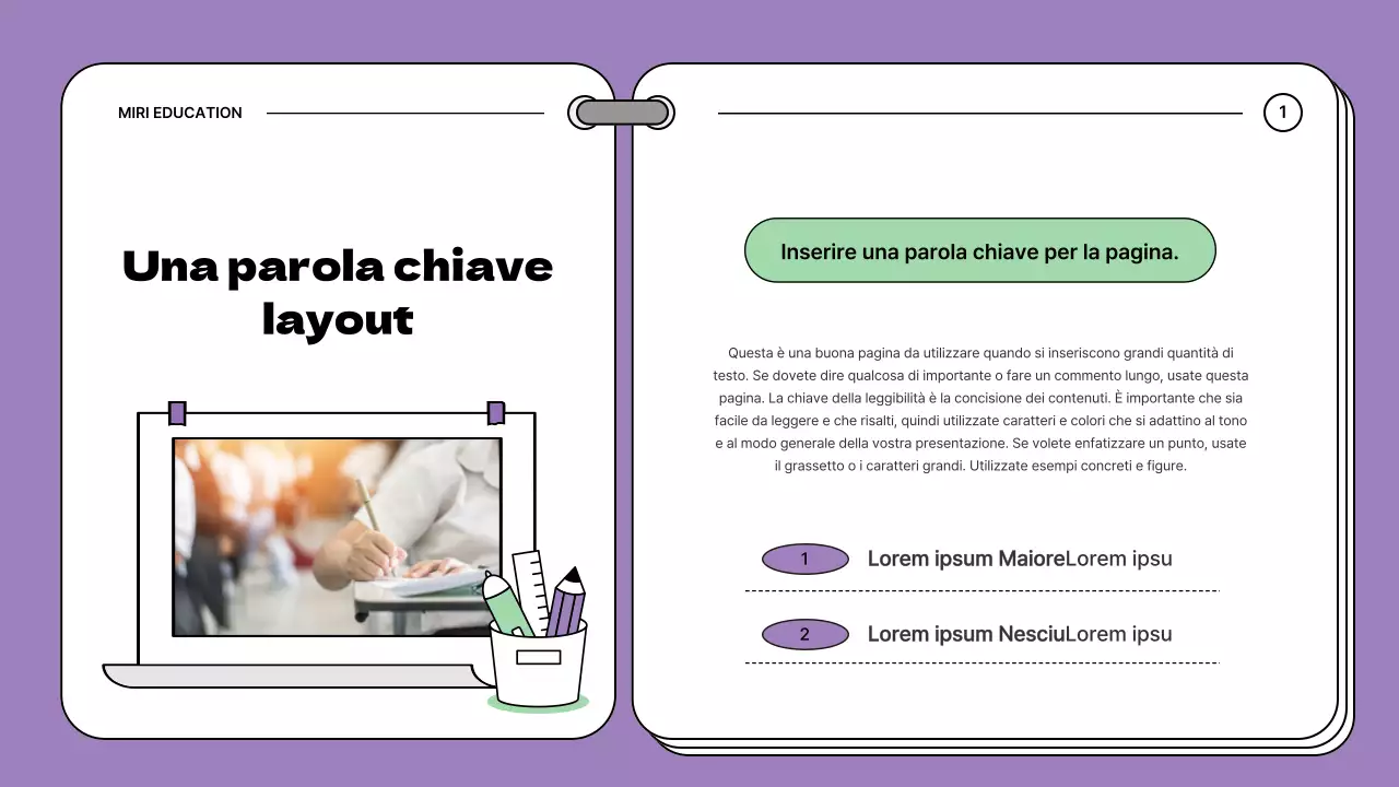 L'introduzione di Borah e Mint alla loro scuola accogliente