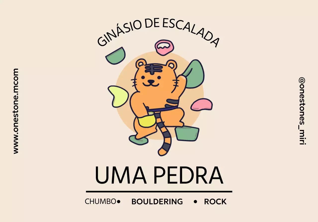 Desenho de tigre trepador giro