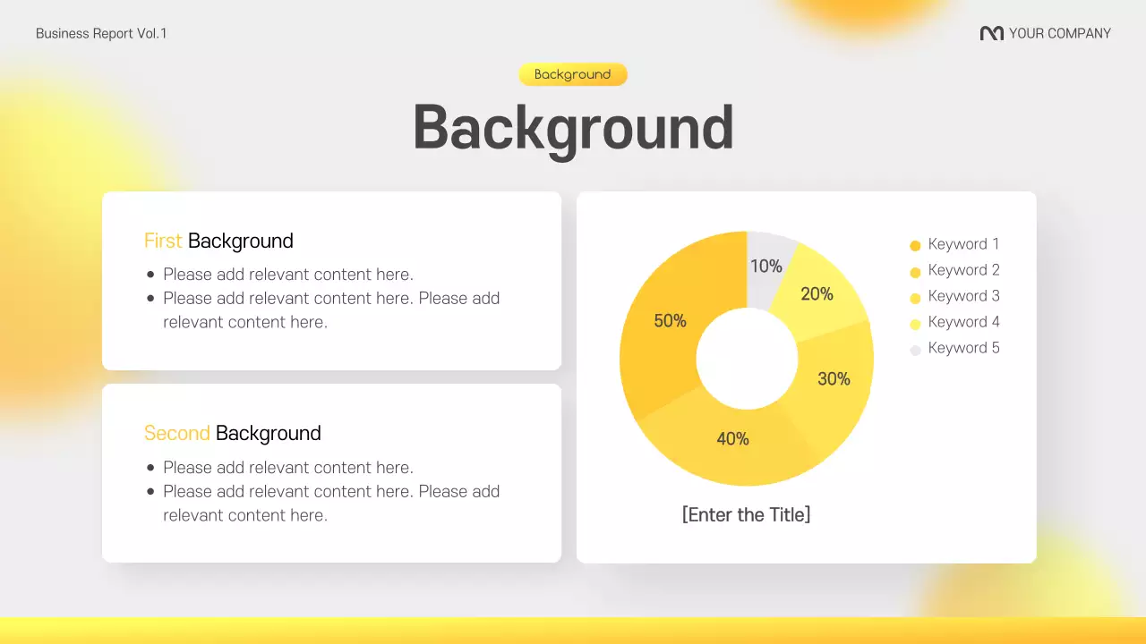 Yellow Modern Business Presentation