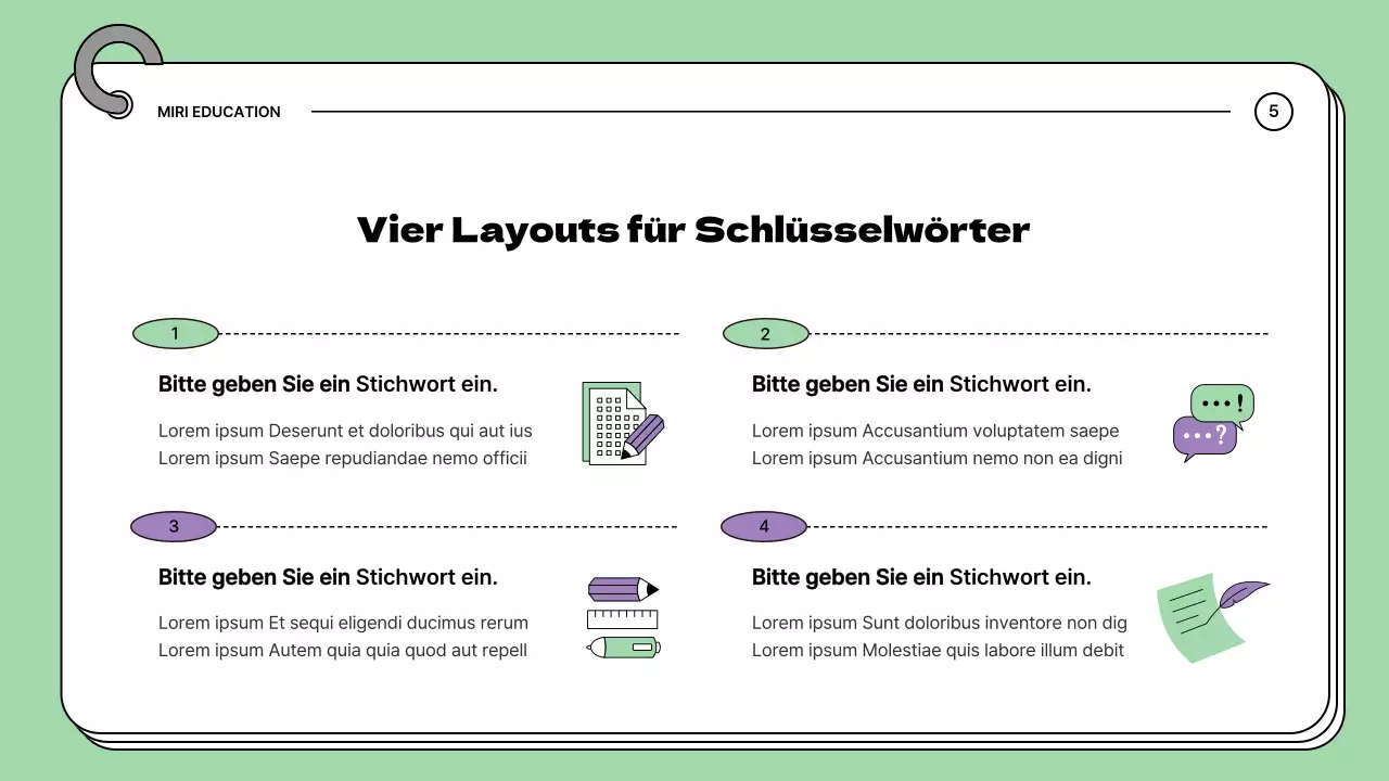 Borah und Mint stellen sich in ihrer gemütlichen Schule vor