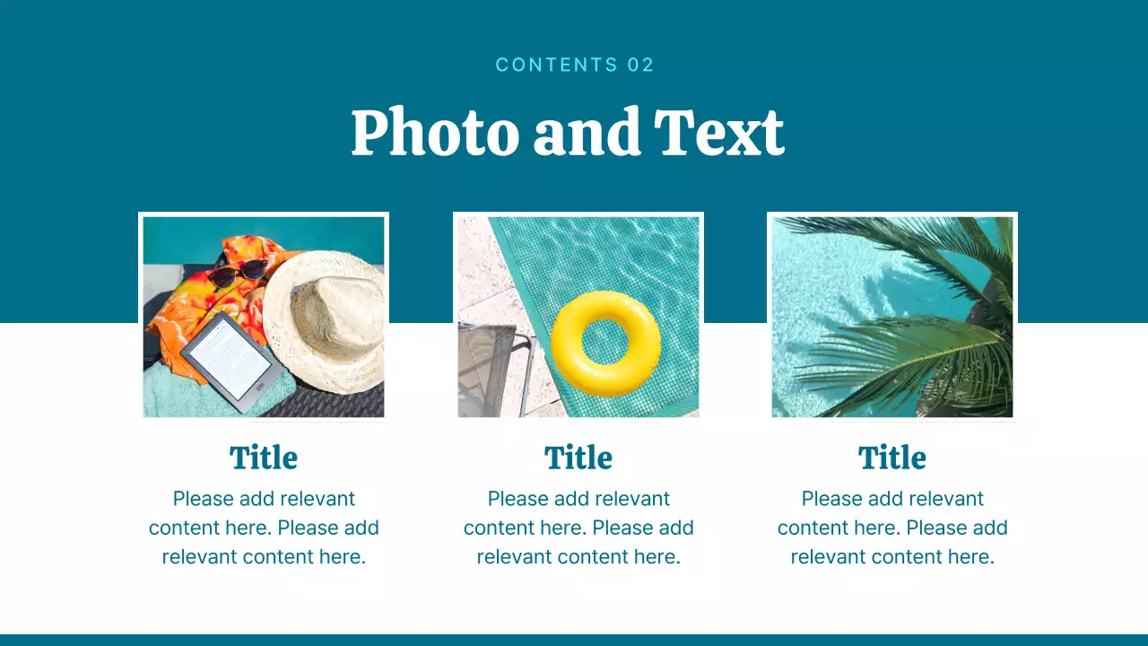 Blue Modern Summer Presentation