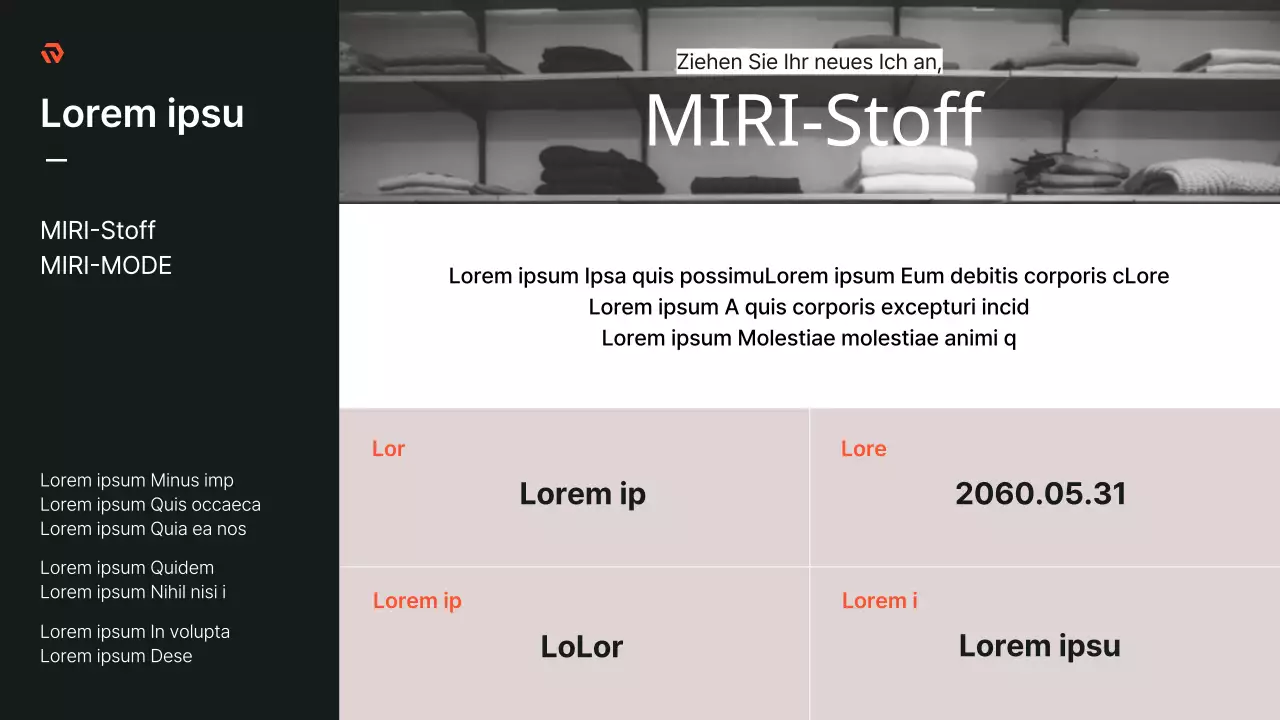 Minimalistische Agentur-PR in Beige und Schwarz Fallbericht