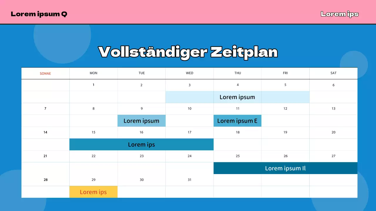 Werbung für die Yellow and Blue Kids Fair