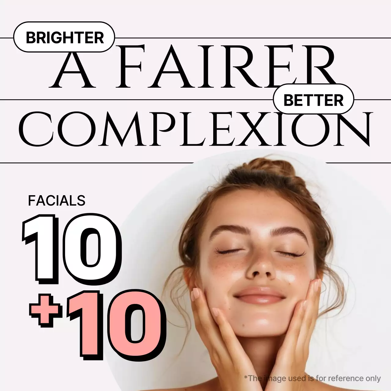 White Modern Skincare Promotion Social Media Post