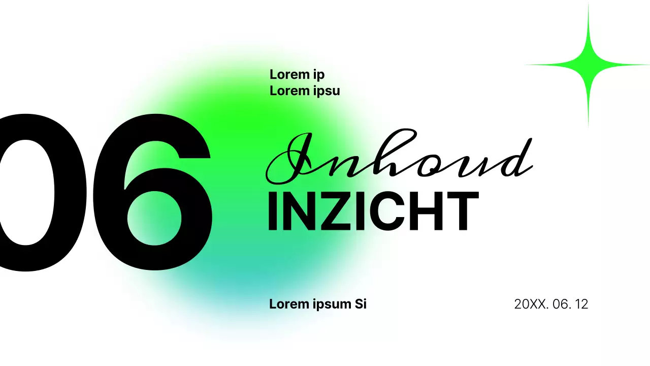 Strategierapport over fluorescerende, trending contentinzichten