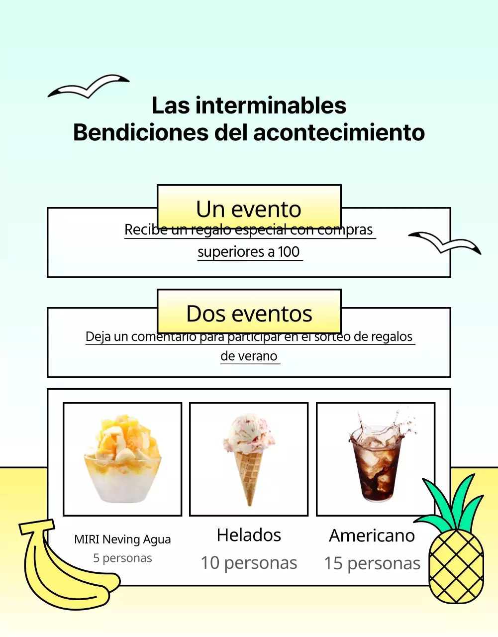 Promueve un verano tropical en azul claro y rosa