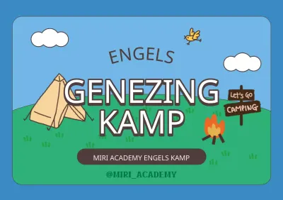 Academie Engels Kamp Concept door Camping Illustrated