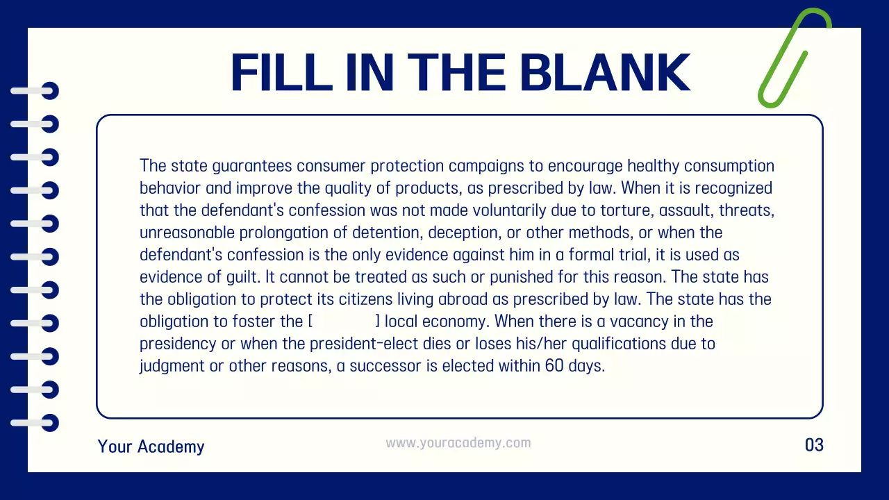 Orange Trendy English Course Advertisement Presentation