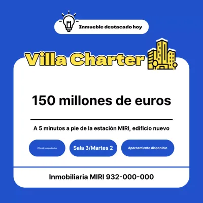 Un simple anuncio de venta en amarillo y azul