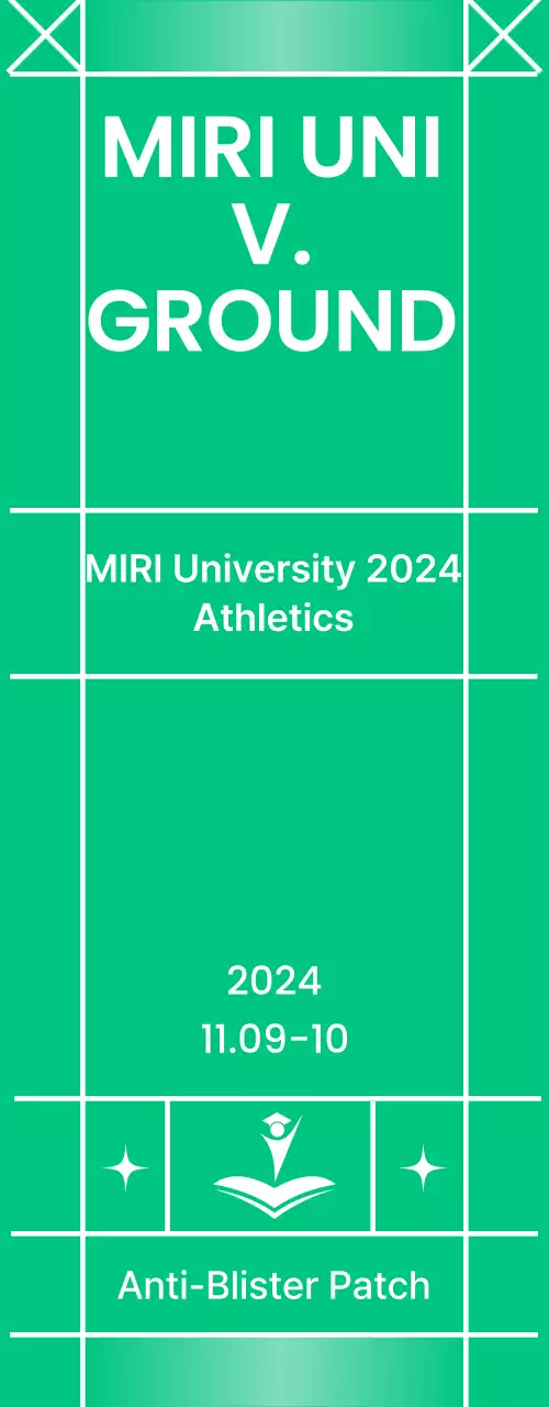 Desain dengan garis-garis dan warna-warna berani