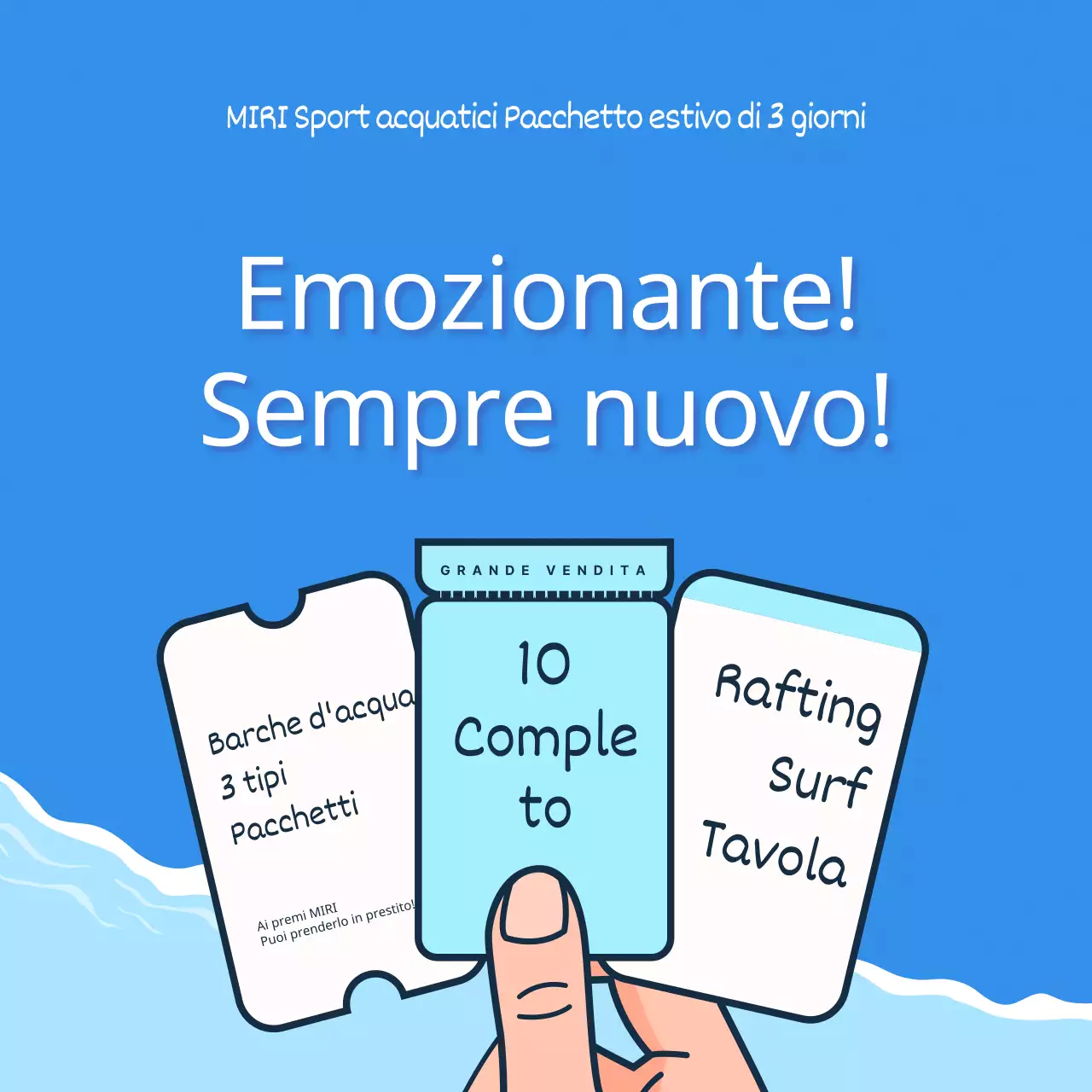 Risparmiate sui prezzi sportivi e cool in azzurro e bianco