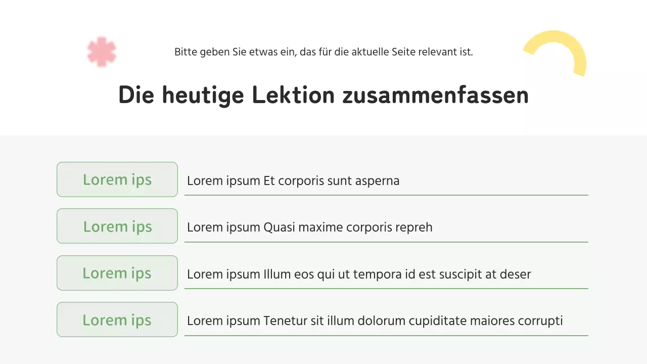 Der graue, gemütliche Schullehrer Unterrichtsplan