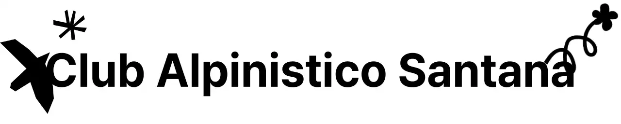 Club di montagna carino con disegni a scarabocchio1