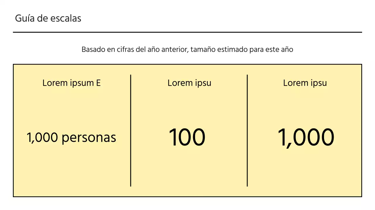 Propuesta de patrocinio de una fiesta local en amarillo