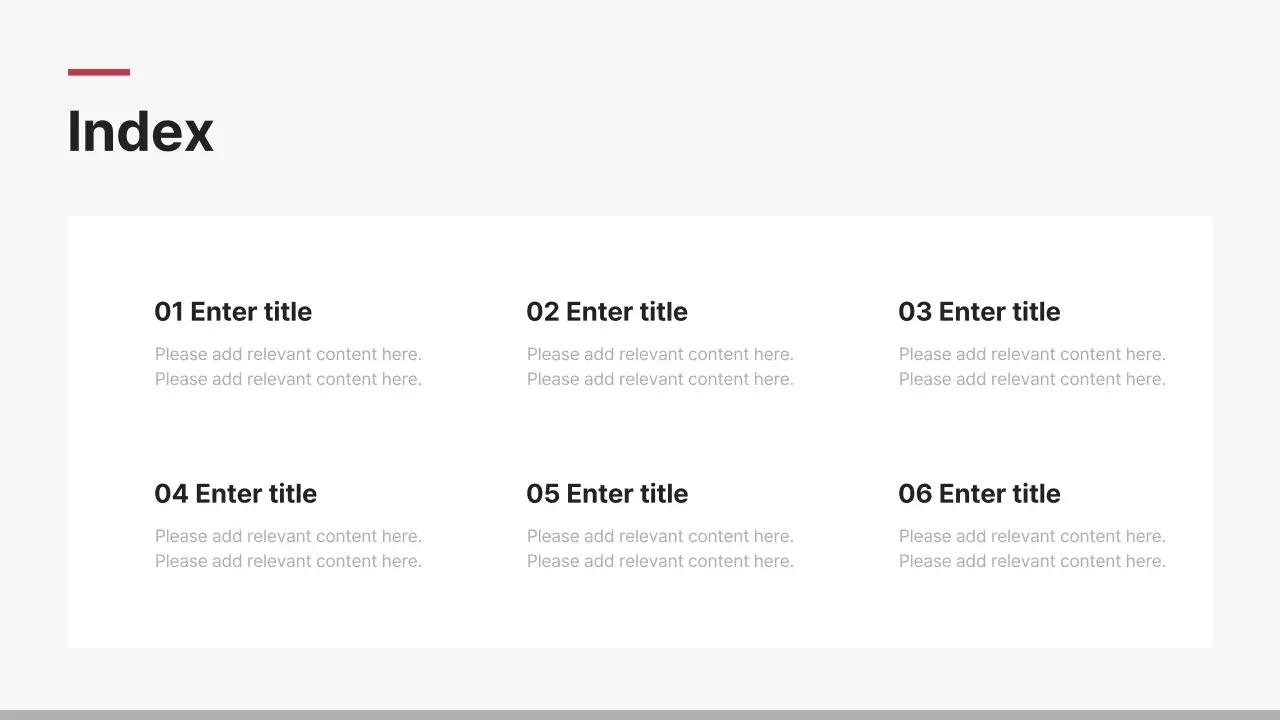 Red Simple Corporate Report Document Presentation