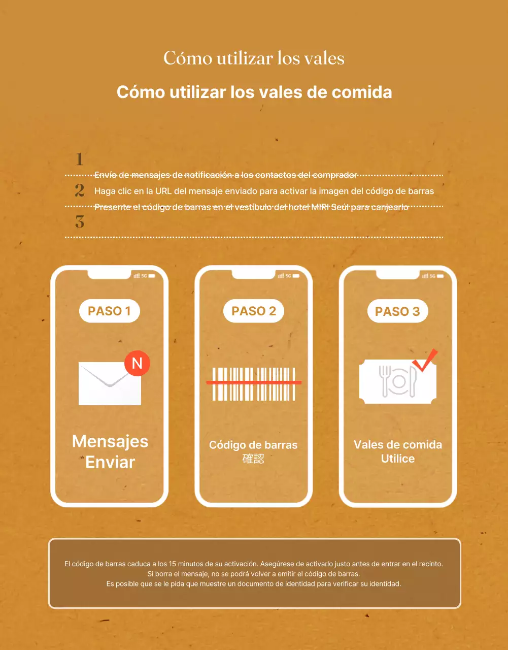 Un lujoso buffet de hotel en naranjas y marrones post