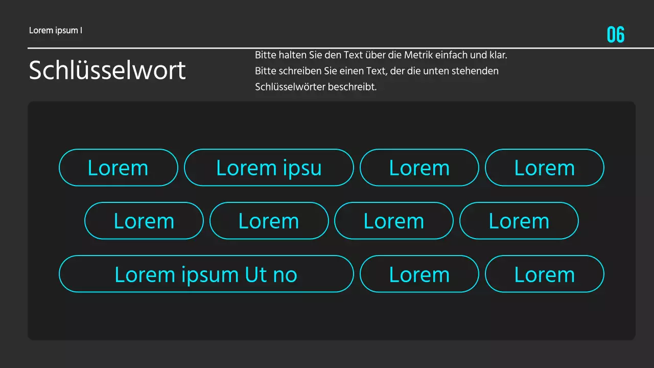 Schwarzer, minimalistischer Datenvisualisierungsbericht