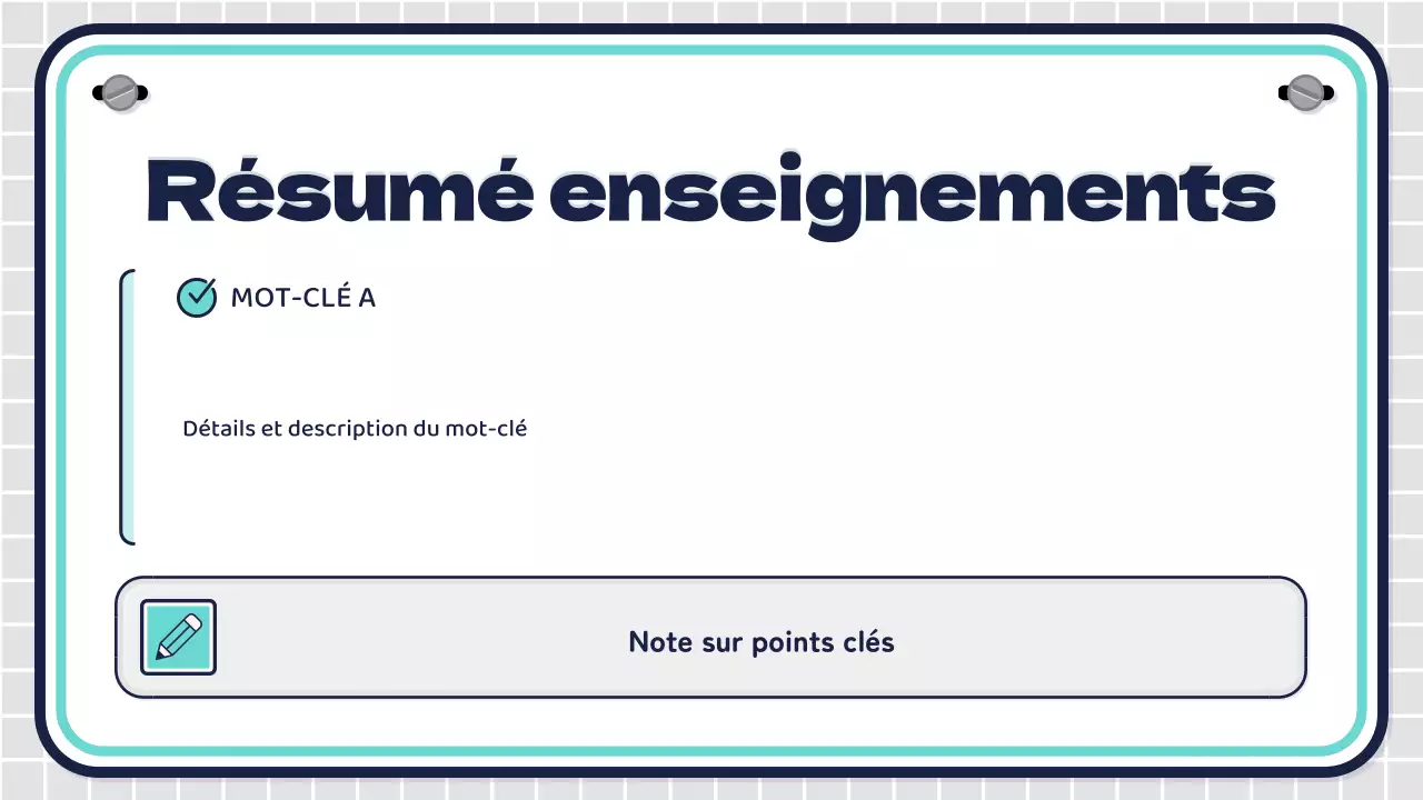 Plans de cours pour le collège avec des personnages roses et mentholés