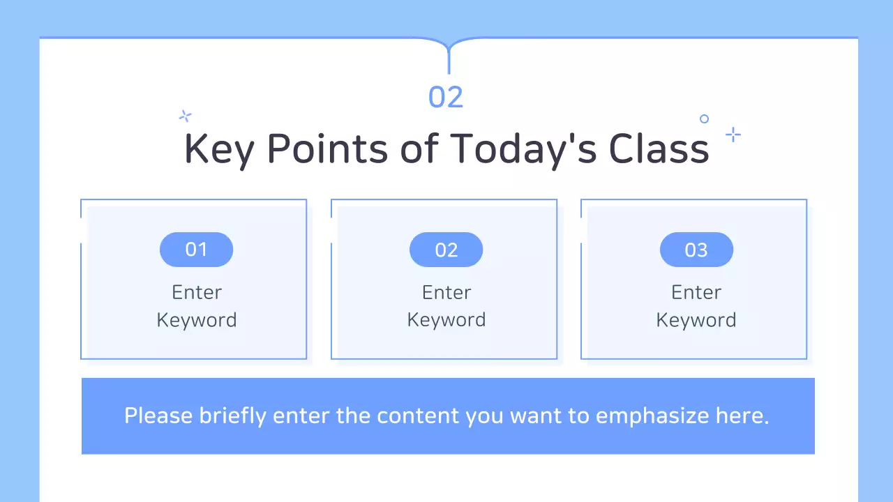 Blue Simple Education Guide Presentation