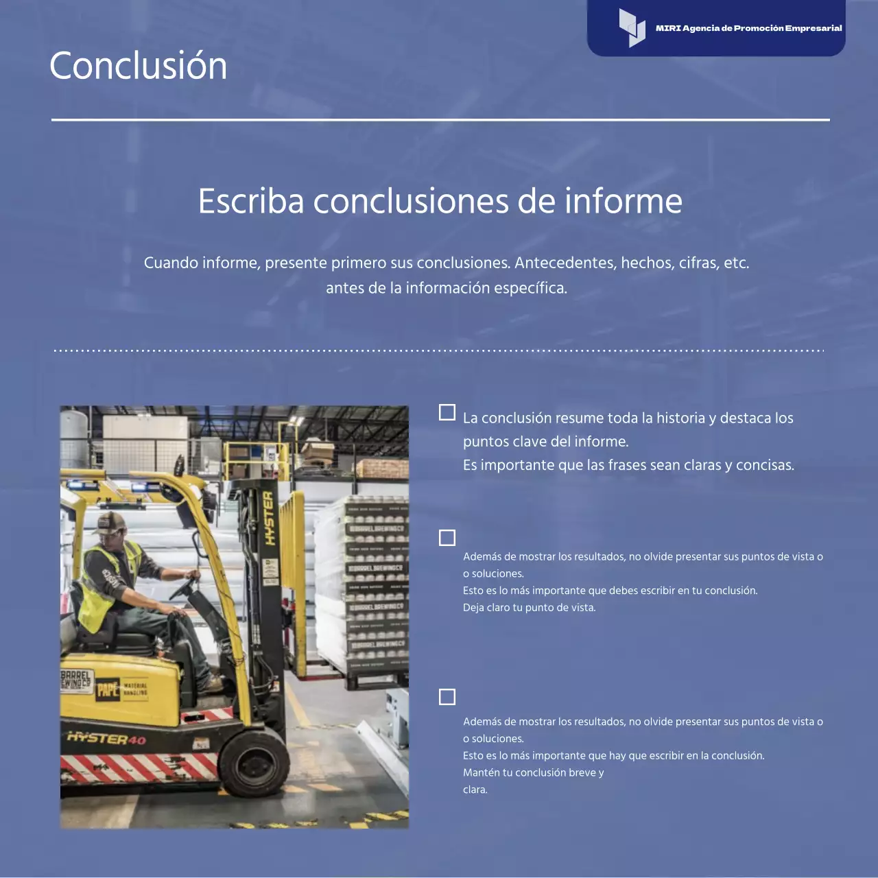 Informe Blue's Simple Risk Response Strategy