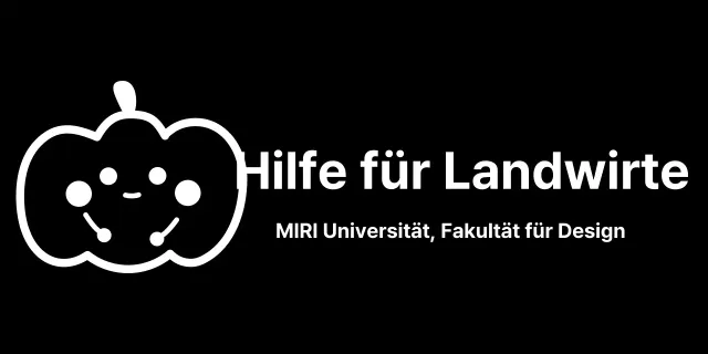 Freiwilligenarbeit auf niedliche Weise mit Kürbis-Illustrationen