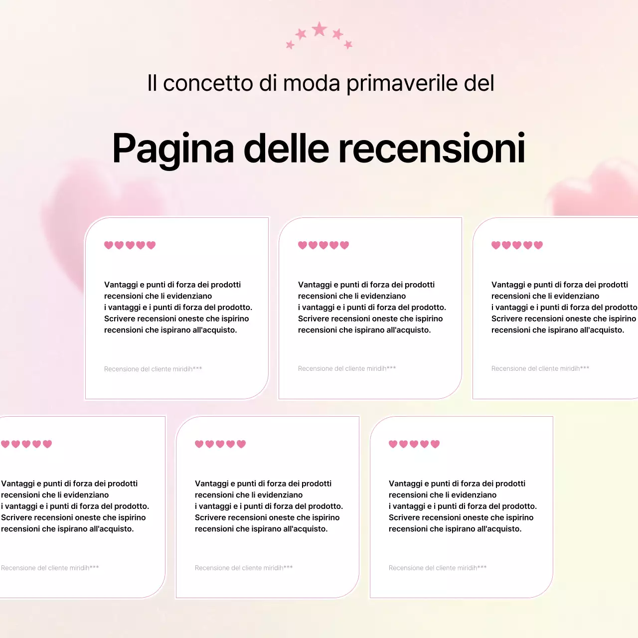 Promuovere una rassegna di moda kitsch in rosa