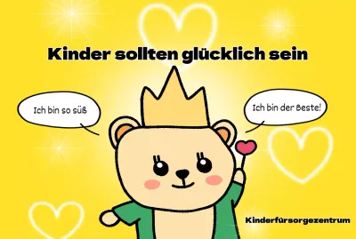 Helles, unterhaltsames Kinderschutzzentrum mit niedlichen Figuren