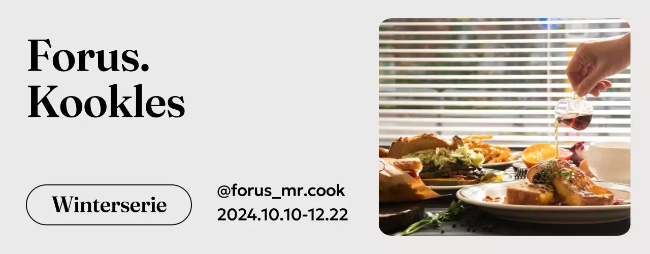 Strak ontwerp met fotografie en strakke typografie