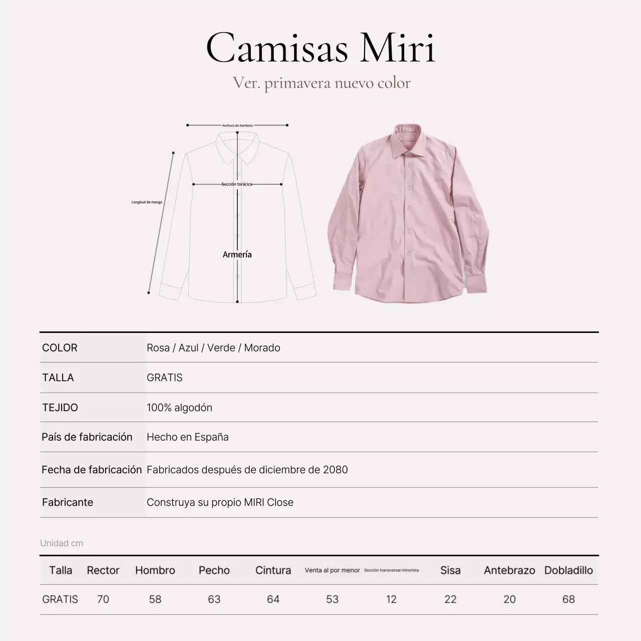 Promover la moda del rosa