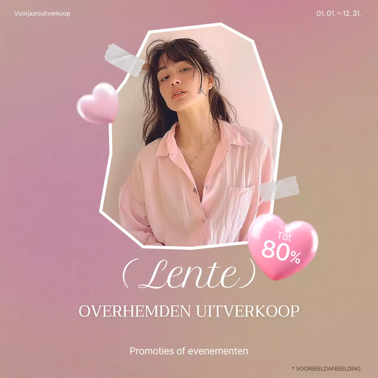 Promoot een trendy modehoes in roze