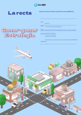 Promover una bonita campaña empresarial en rosa y azul claro