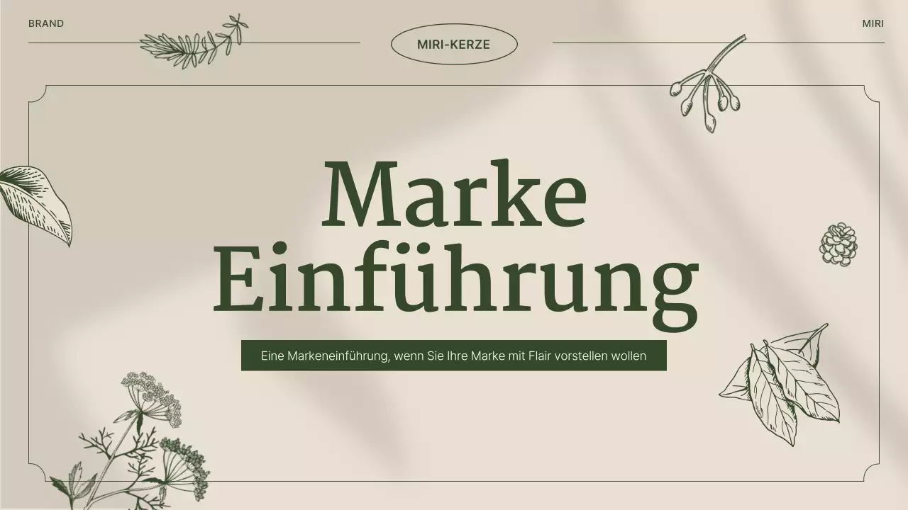 Ein Leitfaden für alte Kerzenwerkstätten in Braun und Grün