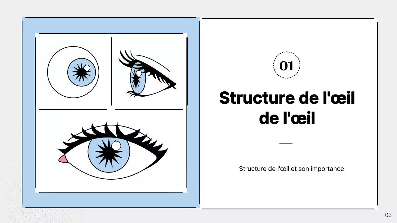 Promouvoir la science moderne en bleu clair et gris