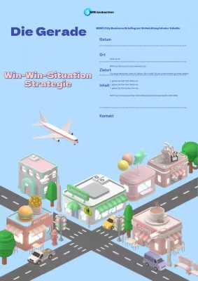 Werben Sie für ein hübsches rosa und hellblaues Geschäftsfeld