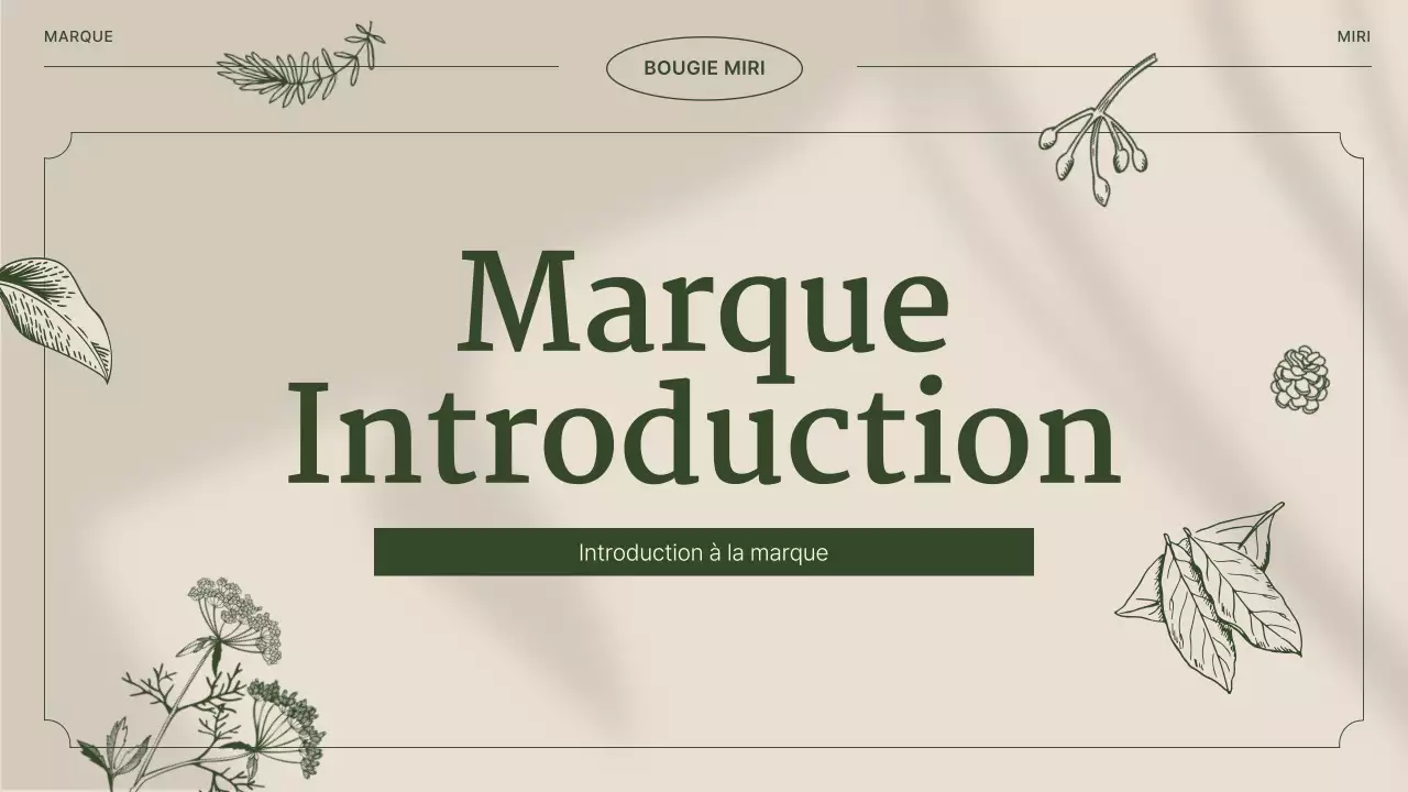 Guide des ateliers de bougies vintage en brun et vert