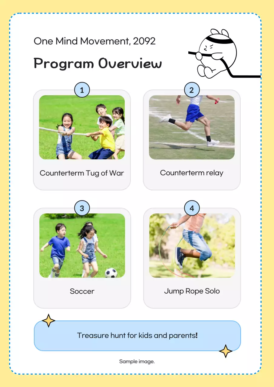 Acara Latihan Sederhana Biru