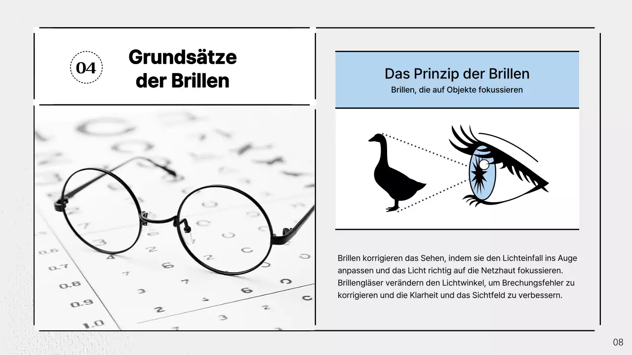 Förderung der modernen Wissenschaft in Hellblau und Grau