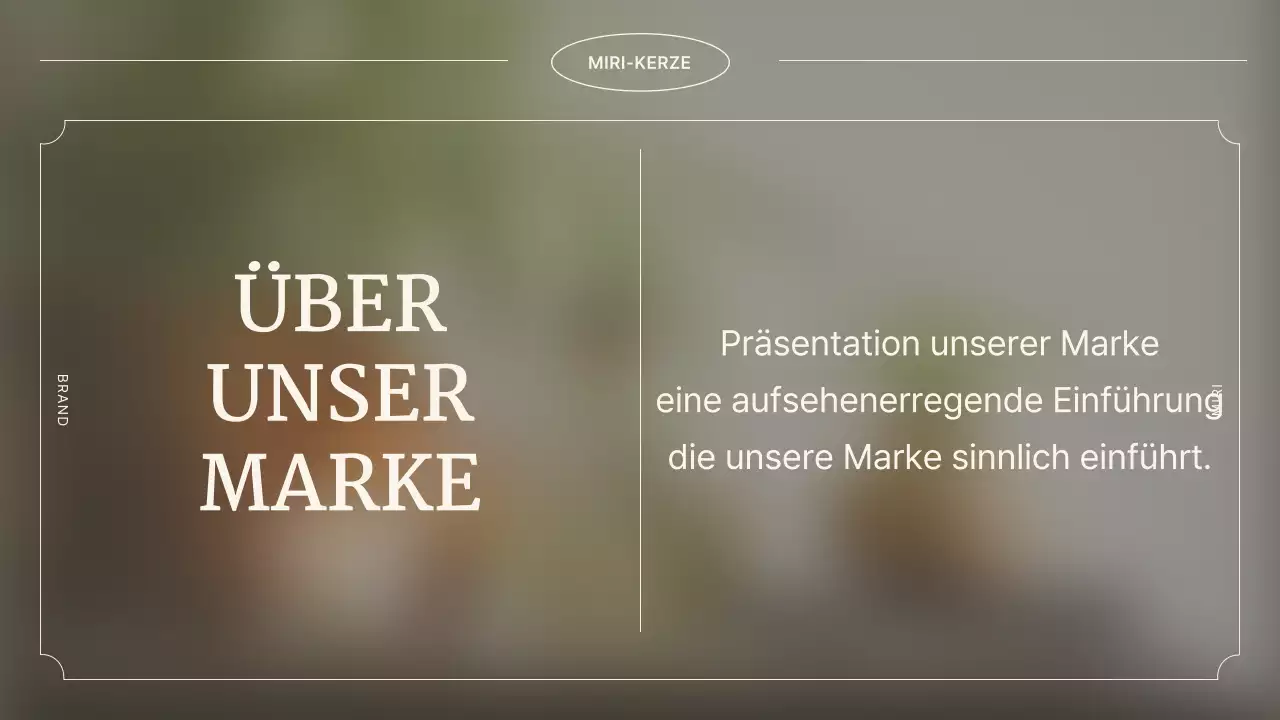 Ein Leitfaden für alte Kerzenwerkstätten in Braun und Grün