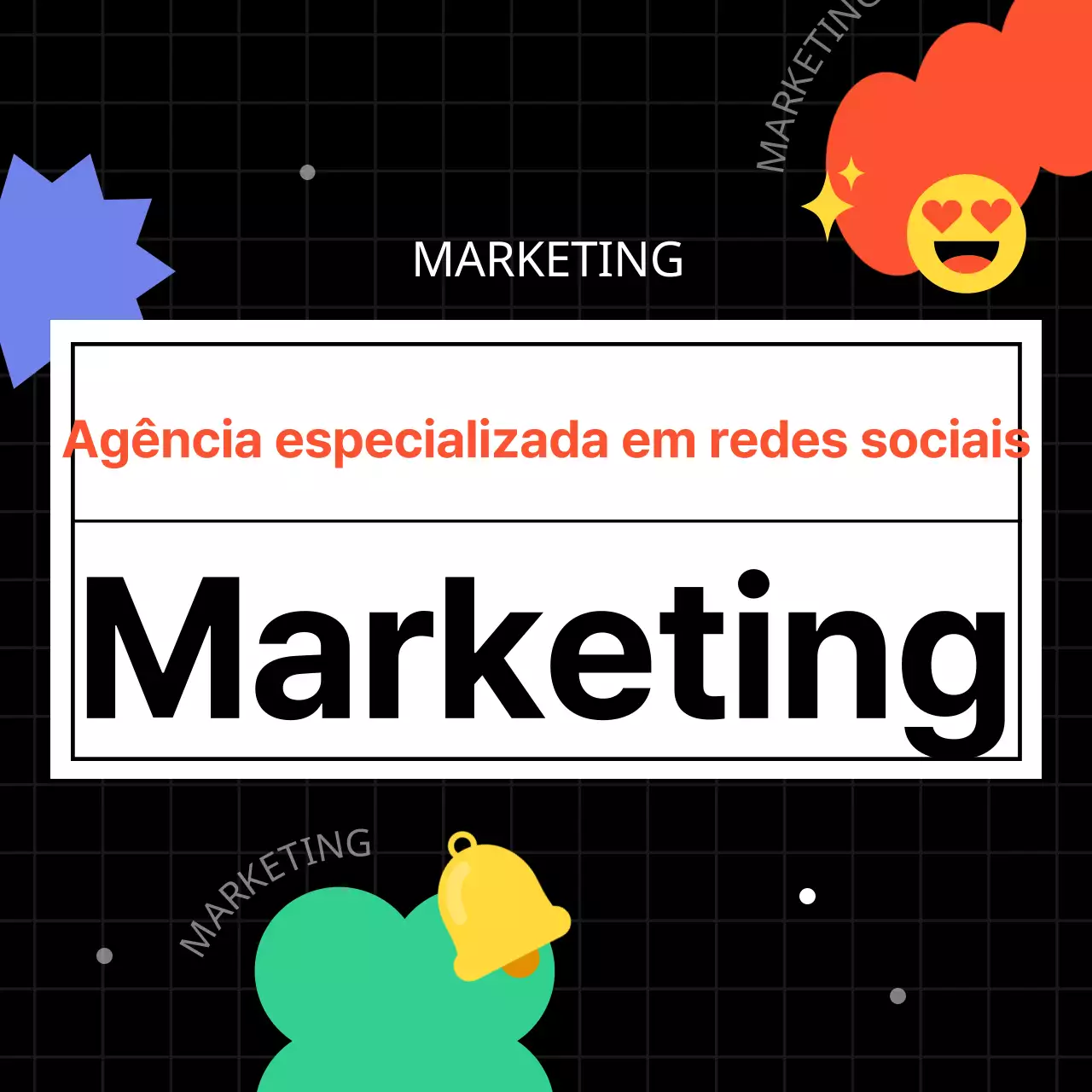 O guia preto e néon do marketing nas redes sociais