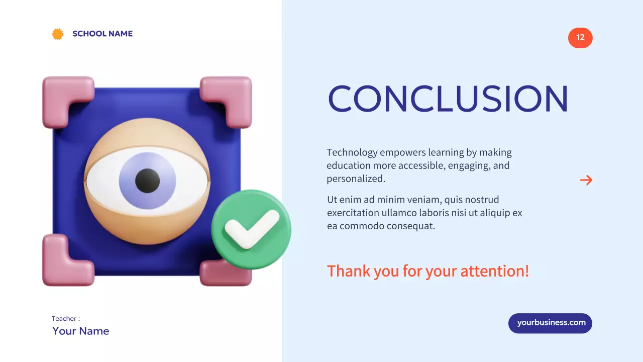 Blue Modern Education Guide Presentation