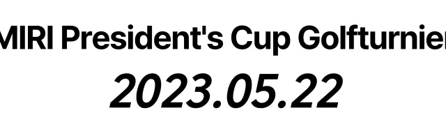 Ein übersichtliches Design mit nur Schriftarten