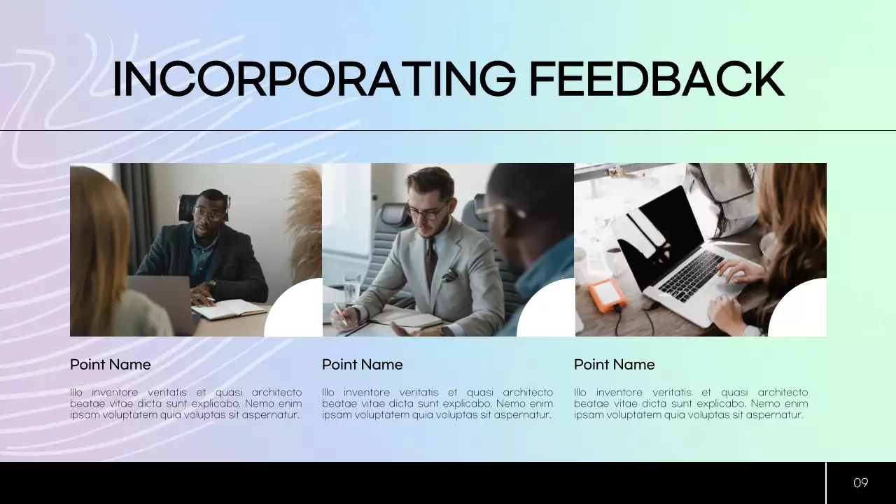 Blue Modern Leadership Guide Presentation